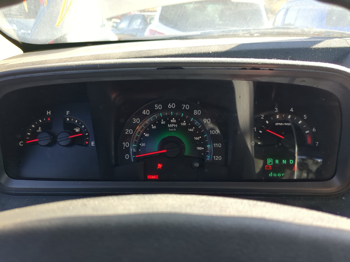2010 Dodge Journey Instrument Cluster Speedometer Gauges Miles:106K Fits OEM Used Auto Parts - Oemusedautoparts1.com
