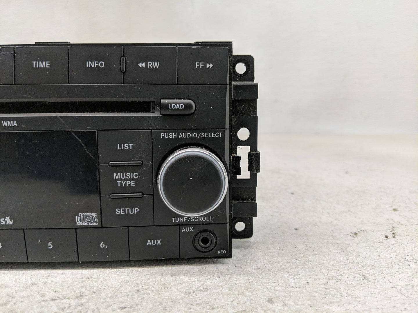 2009-2010 Dodge Journey Radio AM FM Cd Player Receiver Replacement P/N:05064920AE Fits Fits 2008 2009 2010 OEM Used Auto Par