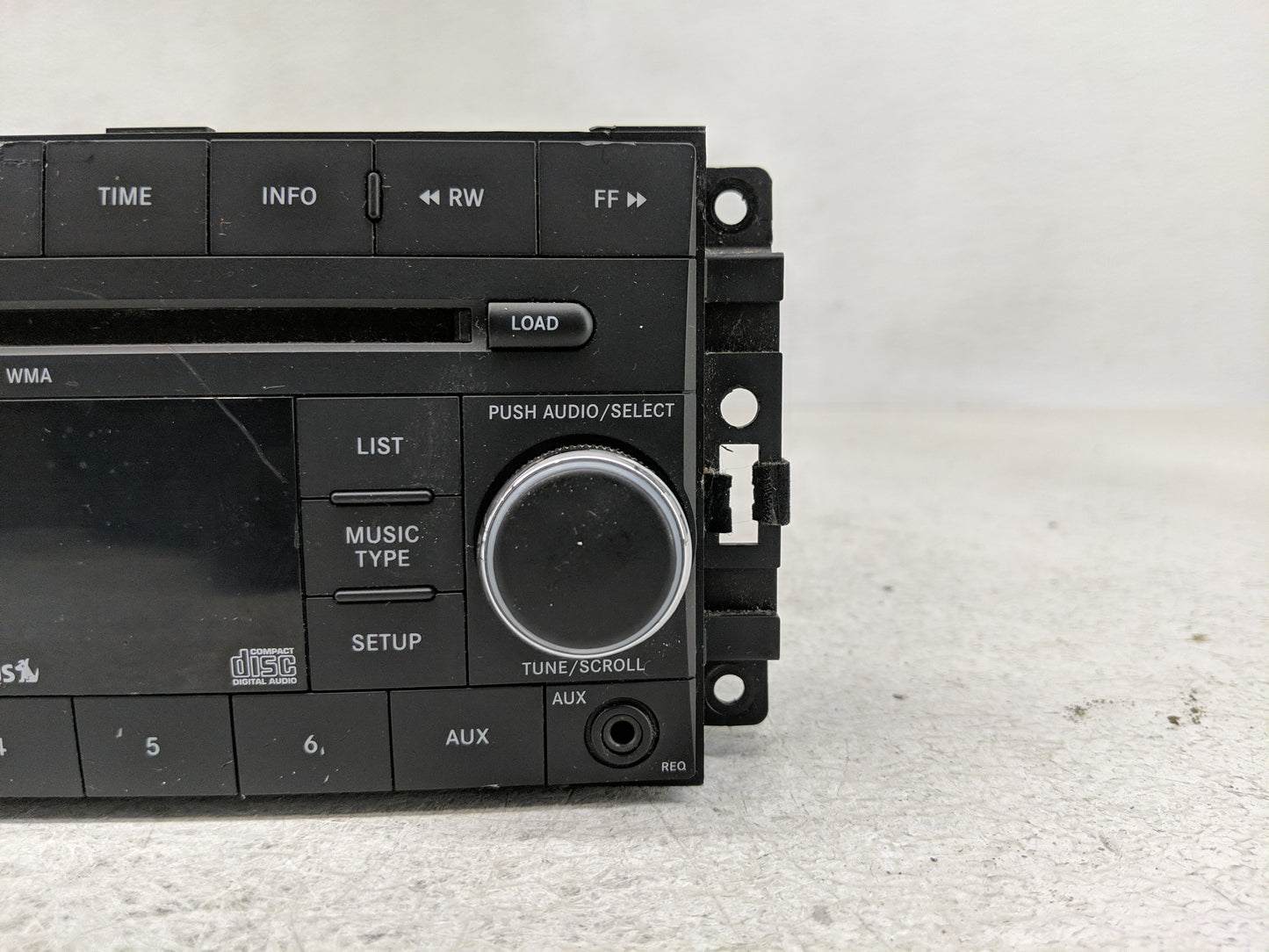 2009-2010 Dodge Journey Radio AM FM Cd Player Receiver Replacement P/N:05064920AE Fits Fits 2008 2009 2010 OEM Used Auto Par