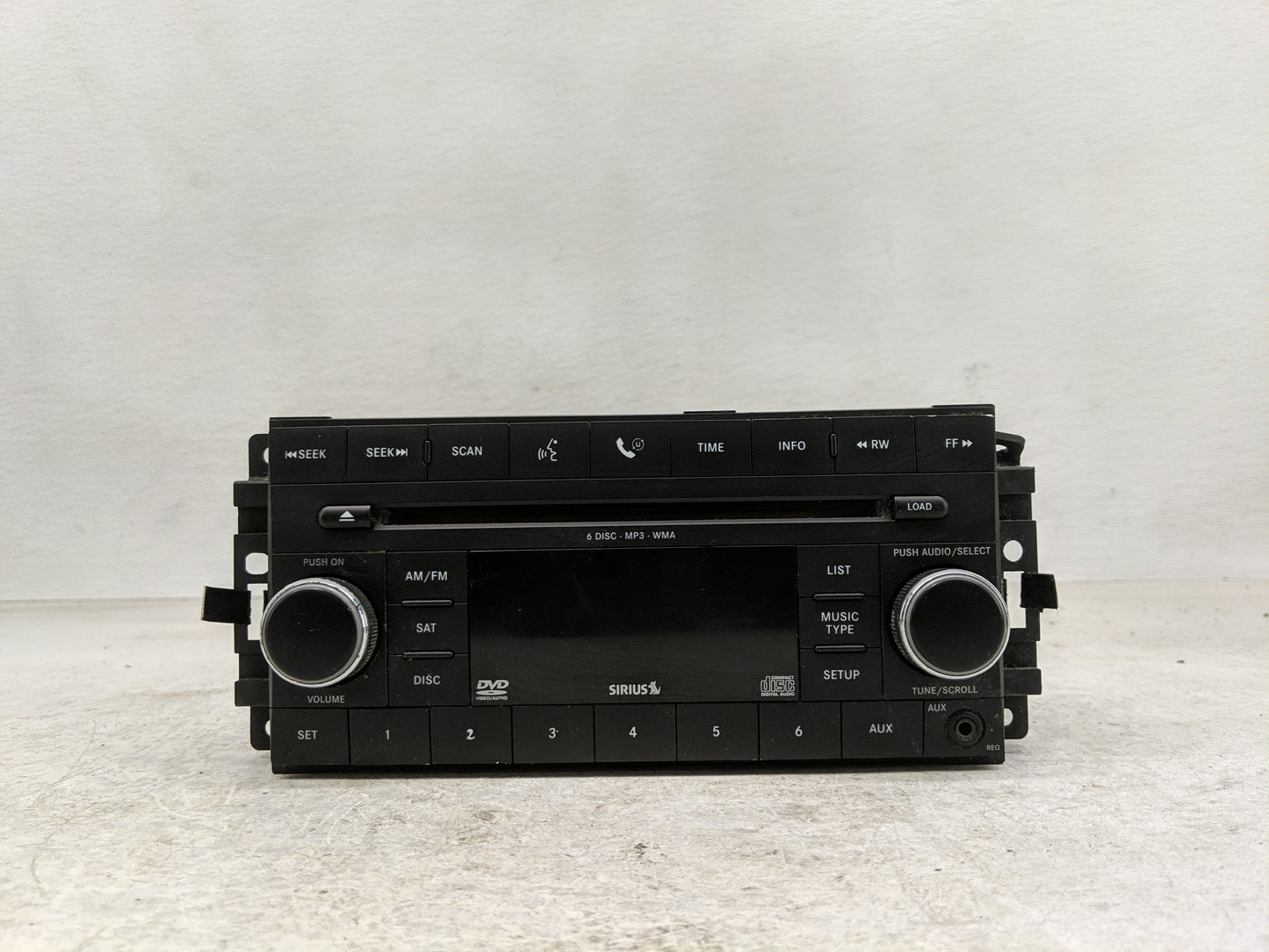 2009-2010 Dodge Journey Radio AM FM Cd Player Receiver Replacement P/N:05064948AC 05064920AE Fits Fits 2008 2009 2010 OEM Us