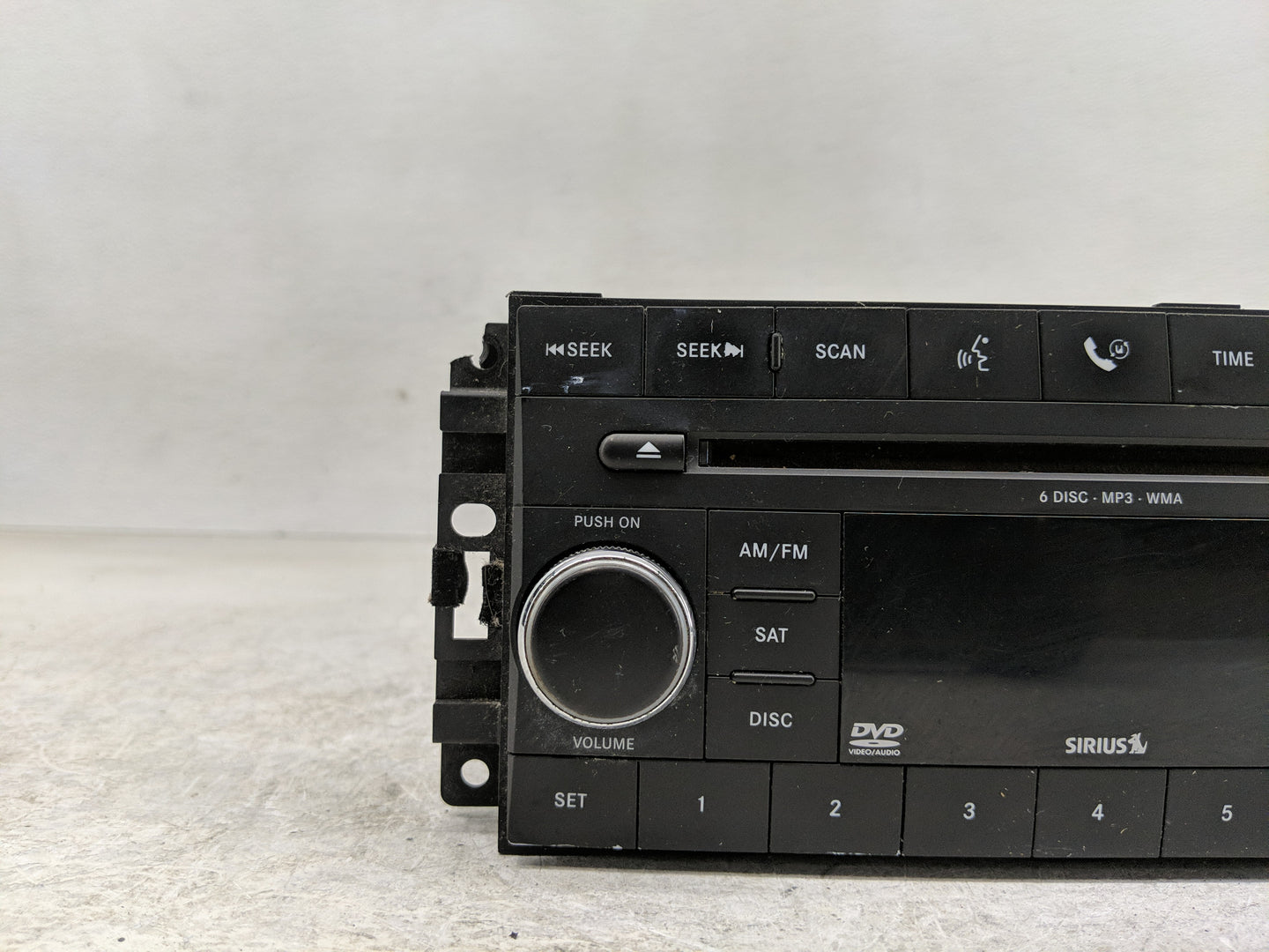 2009-2010 Dodge Journey Radio AM FM Cd Player Receiver Replacement P/N:05064948AC 05064920AE Fits Fits 2008 2009 2010 OEM Us