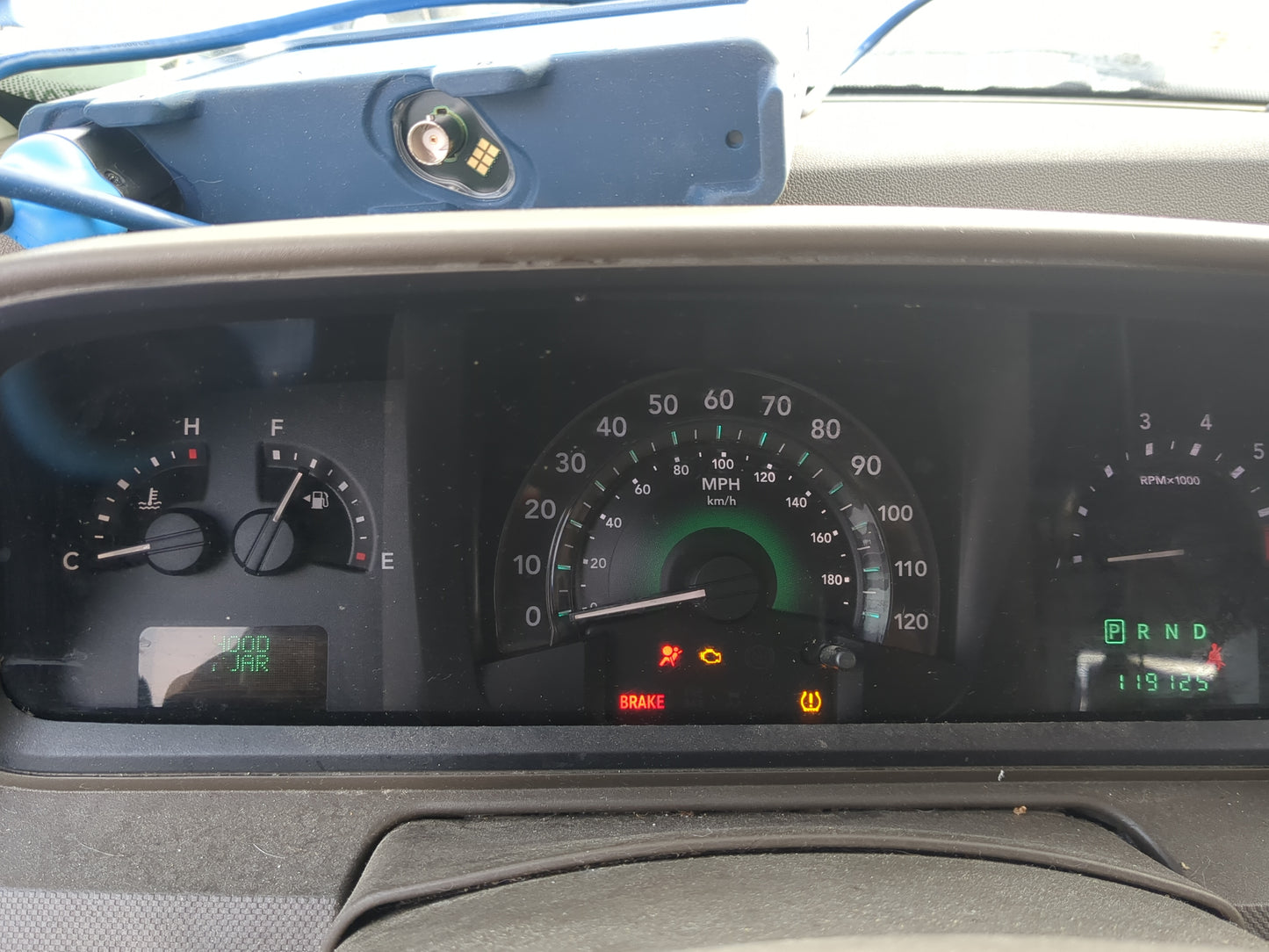 2010 Dodge Journey Instrument Cluster Speedometer Gauges Fits OEM Used Auto Parts - Oemusedautoparts1.com