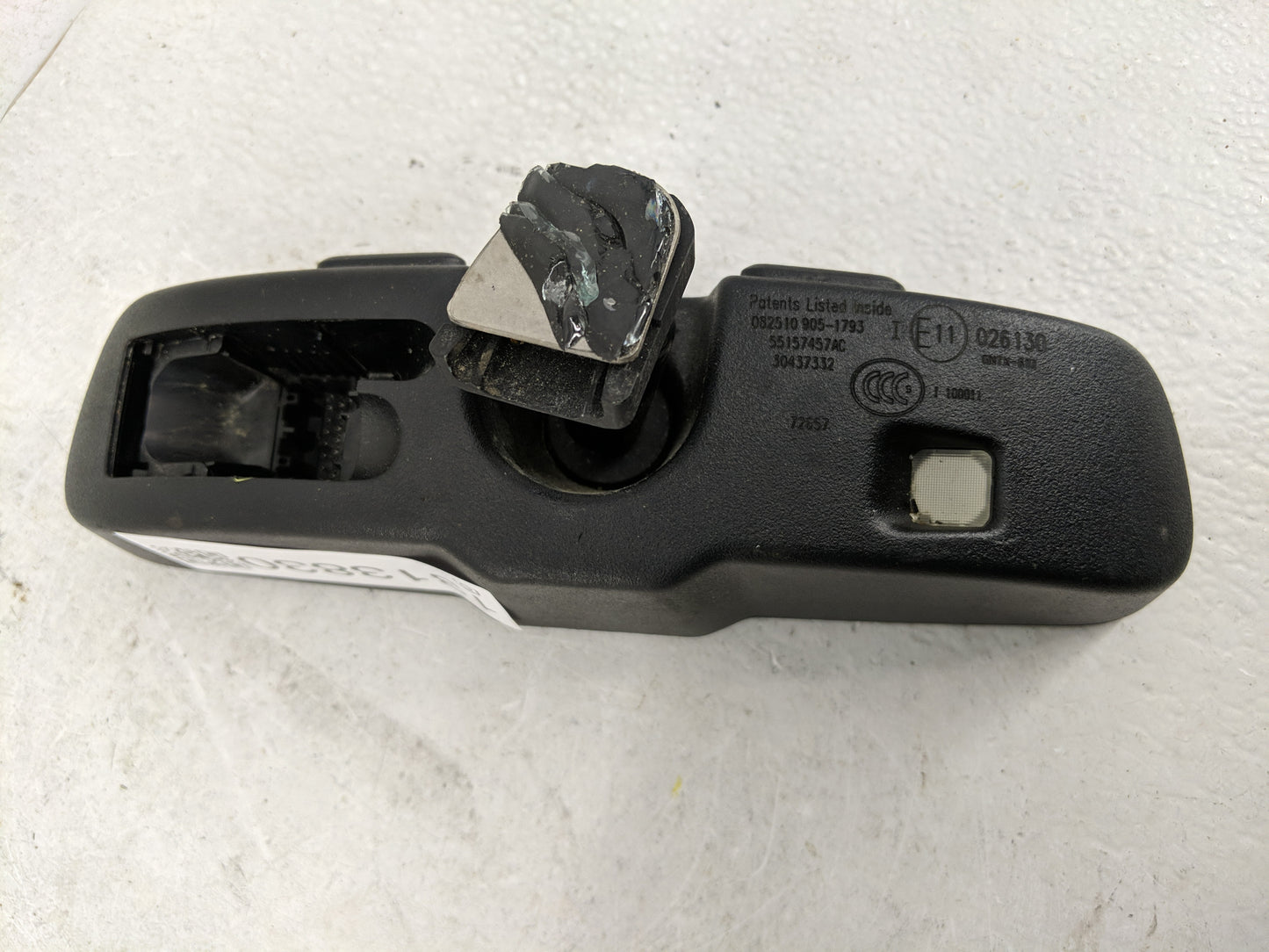 2010 Dodge Journey Interior Rear View Mirror Replacement OEM P/N:E11026130 55157457AC Fits Fits 2011 2012 2013 2014 2015 201