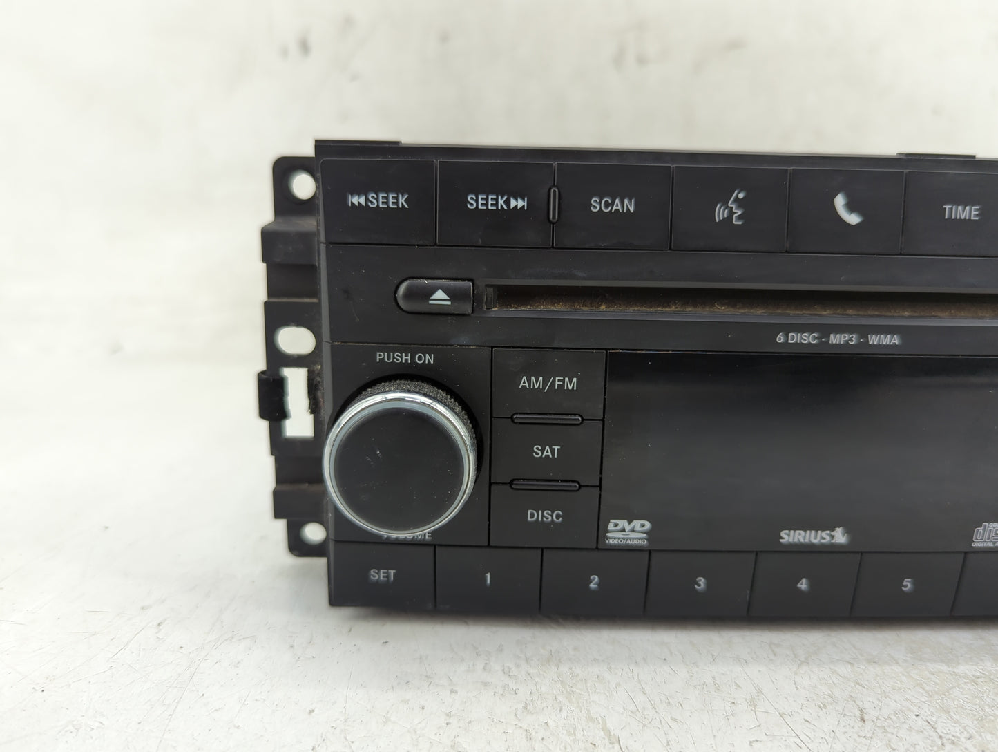2010 Dodge Journey Radio AM FM Cd Player Receiver Replacement P/N:05064948AC Fits Fits 2009 2011 2012 2013 2014 OEM Used Aut