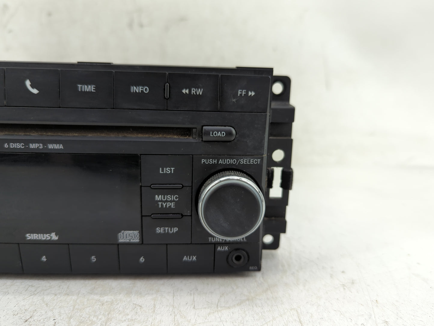 2010 Dodge Journey Radio AM FM Cd Player Receiver Replacement P/N:05064948AC Fits Fits 2009 2011 2012 2013 2014 OEM Used Aut