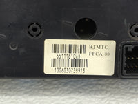 2009-2011 Dodge Journey Climate Control Module Temperature AC/Heater Replacement Fits Fits 2008 2009 2010 2011 OEM Used Auto