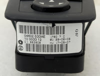 2010 Dodge Journey Master Power Window Switch Replacement Driver Side Left P/N:04602533AE 10003312, DI86390B Fits OEM Used A