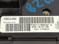 2010 Dodge Journey Climate Control Module Temperature AC/Heater Replacement P/N:P55111892AF 58024M Fits OEM Used Auto Parts 