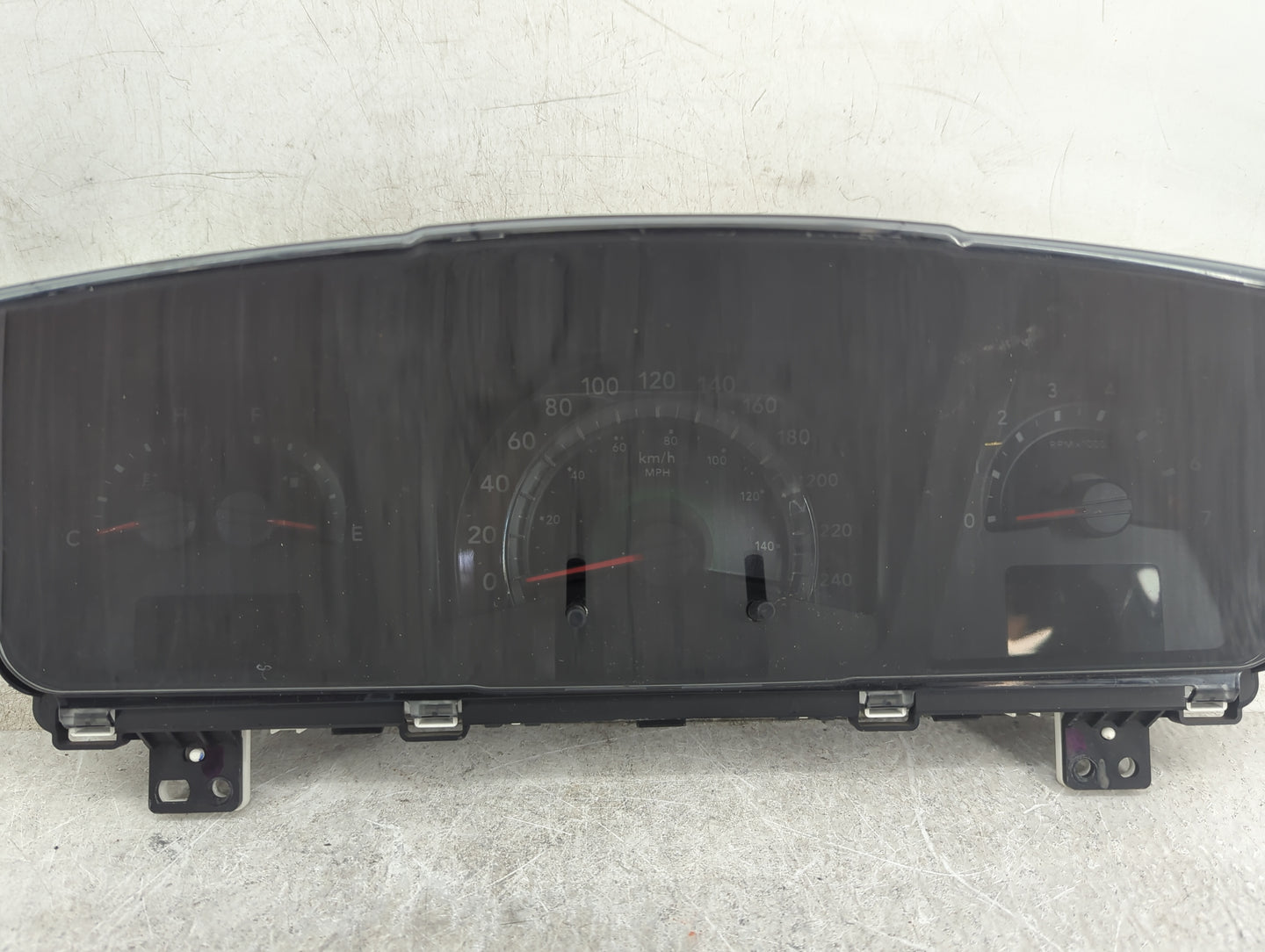 2010 Dodge Journey Instrument Cluster Speedometer Gauges P/N:P05172828AD MX257460-0573, T00RN15202652N Miles: Fits OEM Used 