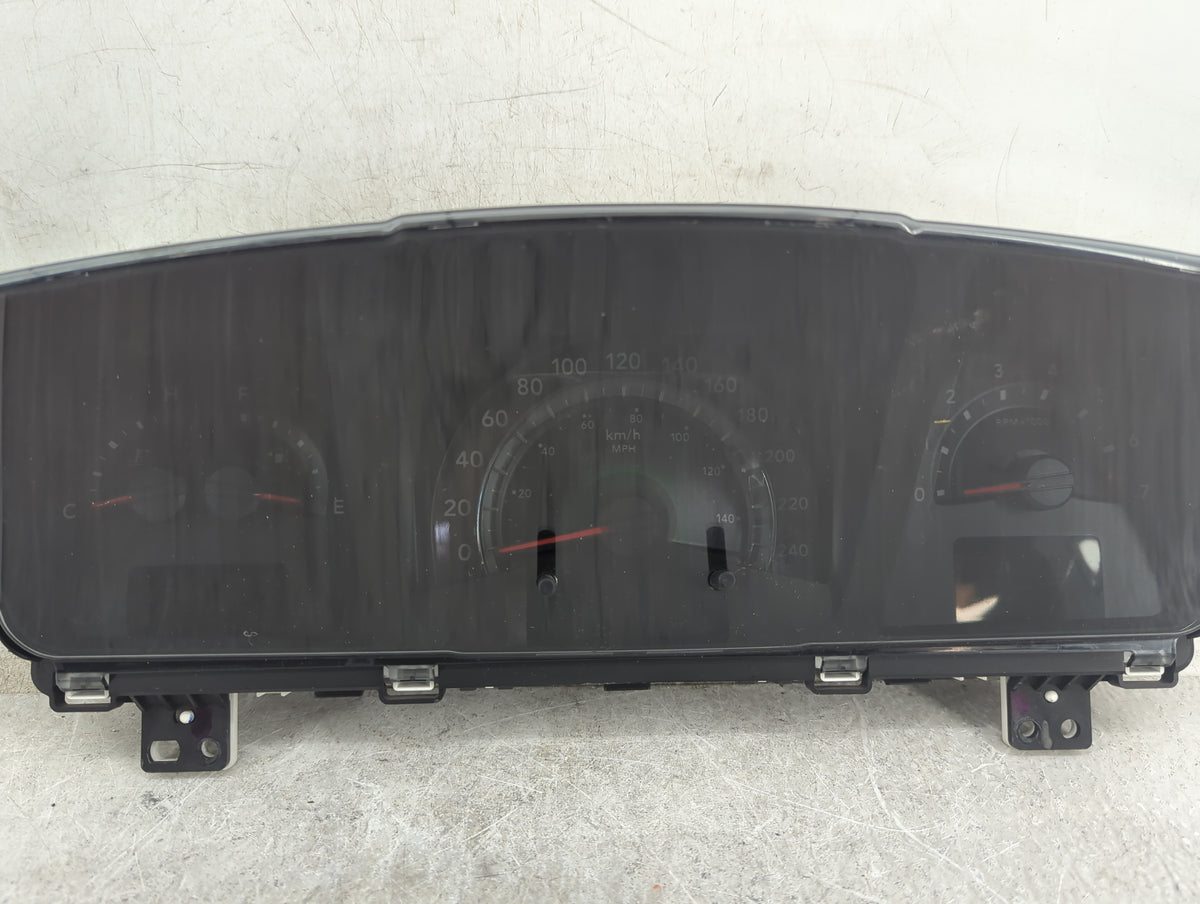 2010 Dodge Journey Instrument Cluster Speedometer Gauges P/N:P05172828AD MX257460-0573, T00RN15202652N Miles: Fits OEM Used 