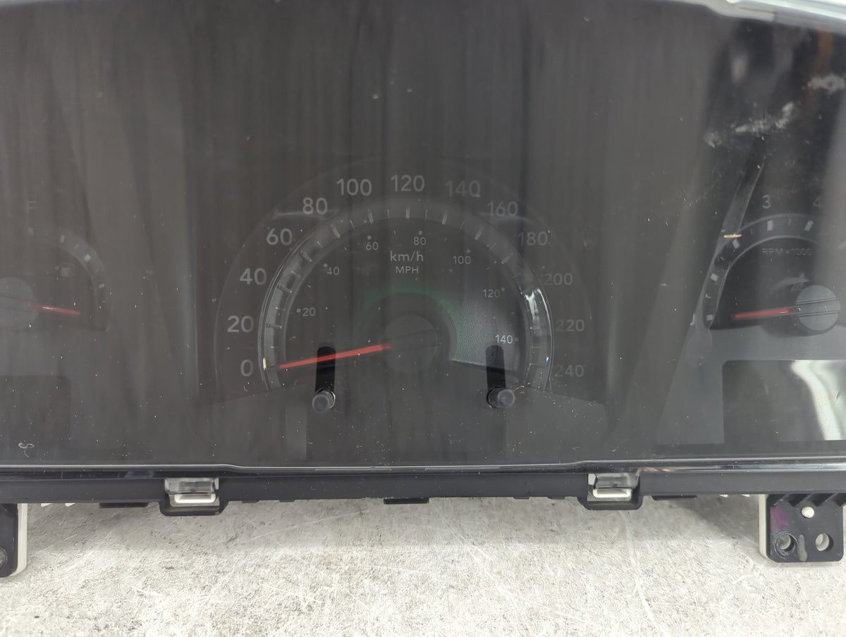 2010 Dodge Journey Instrument Cluster Speedometer Gauges P/N:P05172828AD MX257460-0573, T00RN15202652N Miles: Fits OEM Used 