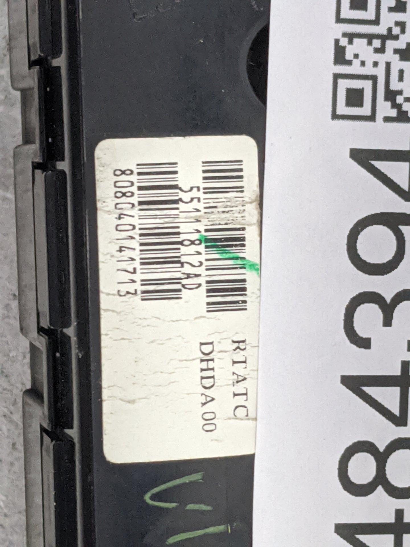 2009-2010 Dodge Journey Climate Control Module Temperature AC/Heater Replacement P/N:55111812AD Fits Fits 2008 2009 2010 OEM