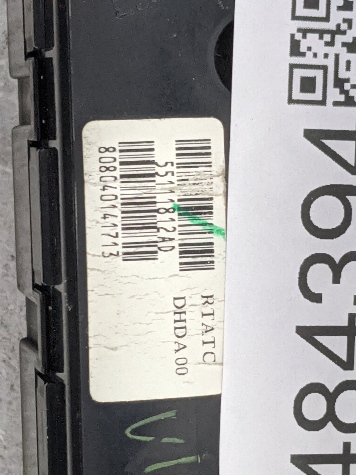2009-2010 Dodge Journey Climate Control Module Temperature AC/Heater Replacement P/N:55111812AD Fits Fits 2008 2009 2010 OEM