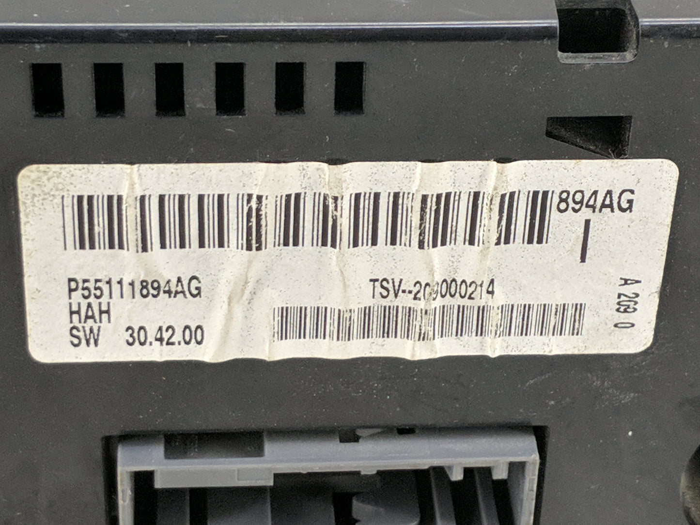 2010 Dodge Journey Climate Control Module Temperature AC/Heater Replacement P/N:P55111894AG Fits OEM Used Auto Parts - Oemus