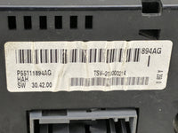2010 Dodge Journey Climate Control Module Temperature AC/Heater Replacement P/N:P55111894AG Fits OEM Used Auto Parts - Oemus