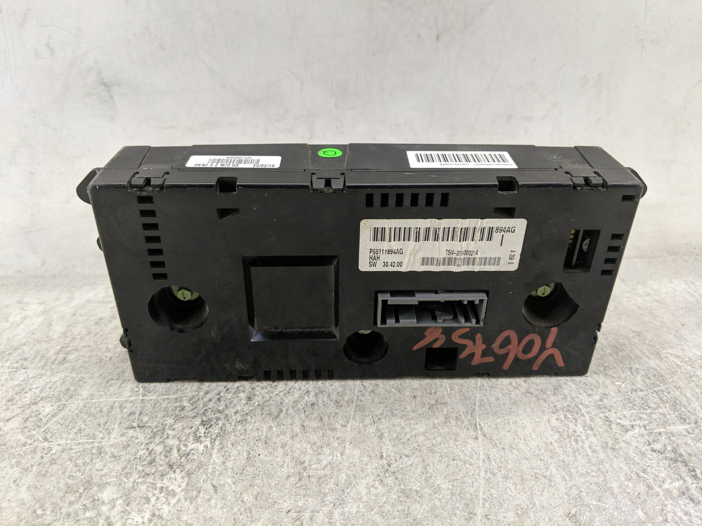 2010 Dodge Journey Climate Control Module Temperature AC/Heater Replacement P/N:P55111894AG Fits OEM Used Auto Parts - Oemus