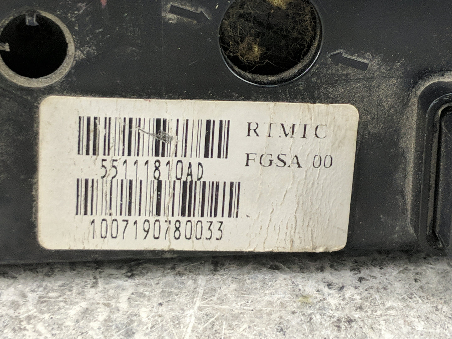 2009-2011 Dodge Journey Climate Control Module Temperature AC/Heater Replacement P/N:55111810AD Fits Fits 2008 2009 2010 201