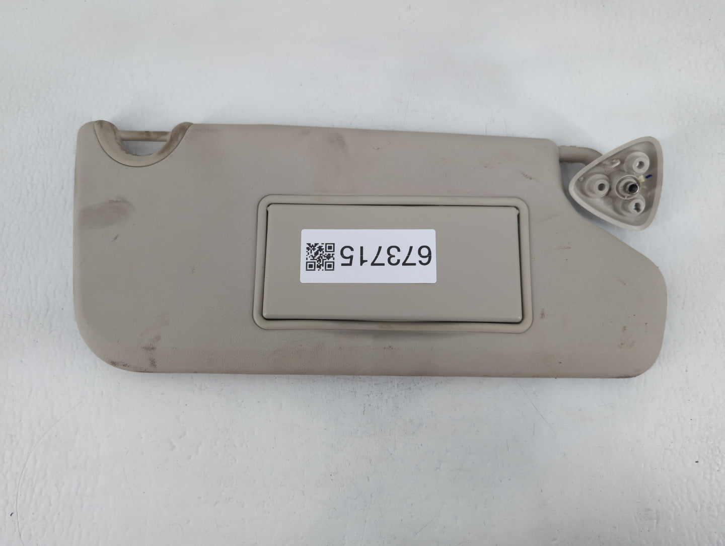 2009-2010 Dodge Journey Sun Visor Shade Replacement Passenger Right Mirror Fits Fits 2009 2010 OEM Used Auto Parts - Oemused