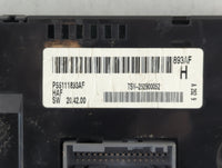 2010 Dodge Journey Climate Control Module Temperature AC/Heater Replacement P/N:P55111893AF Fits OEM Used Auto Parts - Oemus