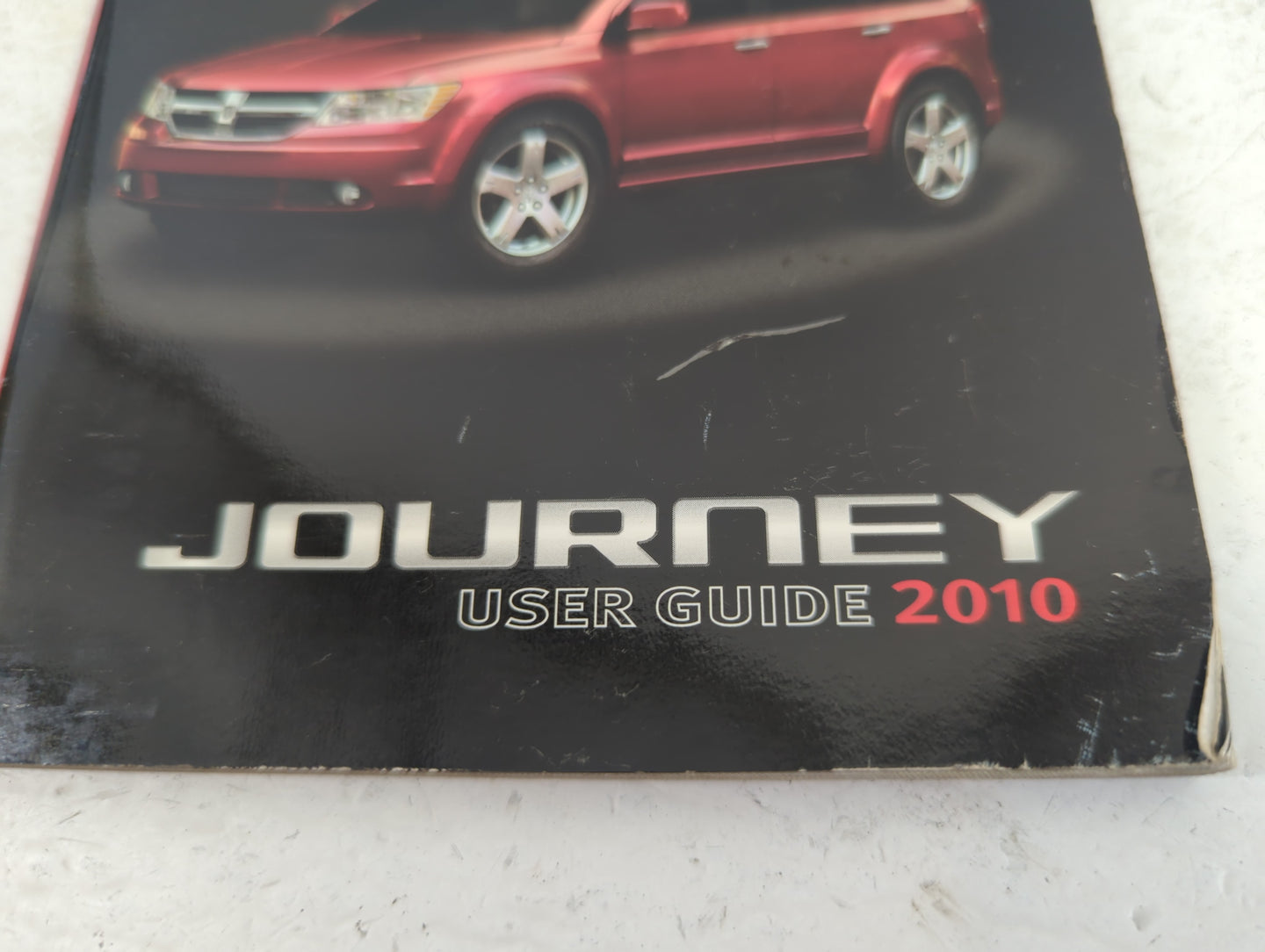 2010 Dodge Journey Owners Manual Book Guide P/N:10CJ49-926-AA OEM Used Auto Parts - Oemusedautoparts1.com
