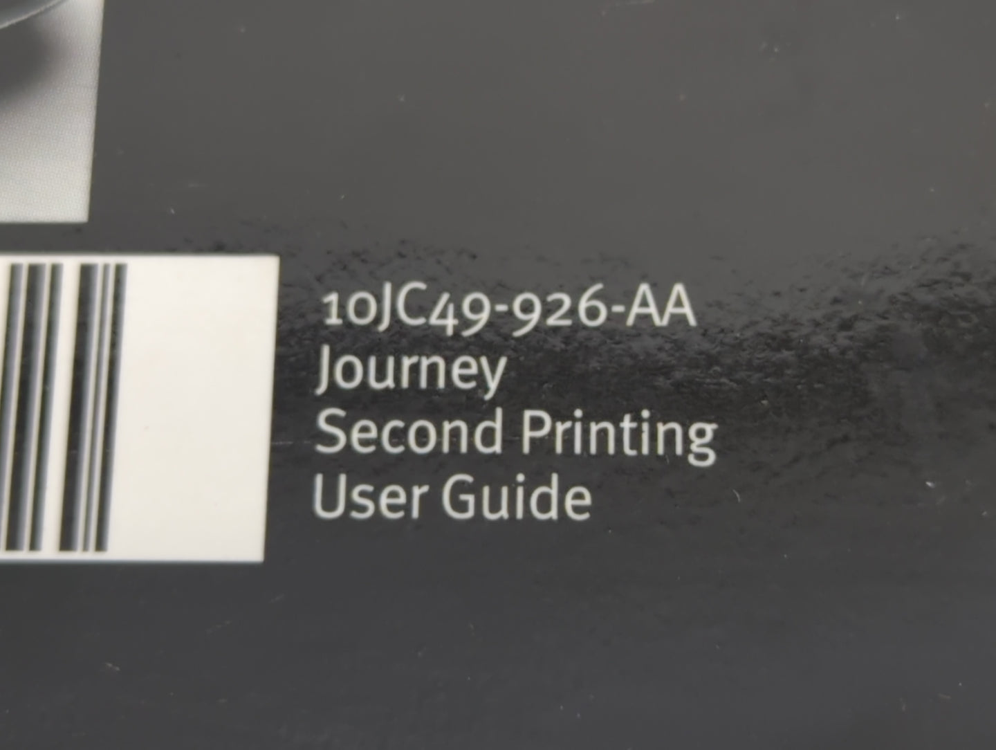 2010 Dodge Journey Owners Manual Book Guide P/N:10CJ49-926-AA OEM Used Auto Parts - Oemusedautoparts1.com