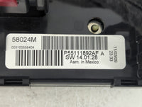 2010 Dodge Journey Climate Control Module Temperature AC/Heater Replacement P/N:P55111892AF A Fits OEM Used Auto Parts - Oem