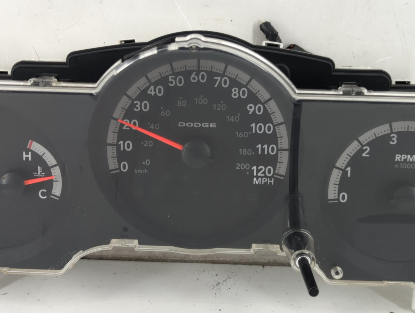2010 Dodge Nitro Instrument Cluster Speedometer Gauges P/N:05172935AC Fits OEM Used Auto Parts - Oemusedautoparts1.com