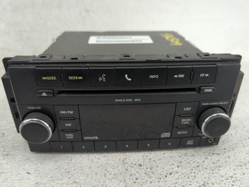 2008-2011 Dodge Nitro Radio AM FM Cd Player Receiver Replacement P/N:P05064931AH Fits Fits 2008 2009 2010 2011 OEM Used Auto