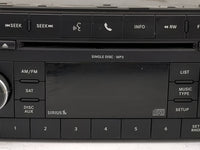 2008-2011 Dodge Nitro Radio AM FM Cd Player Receiver Replacement P/N:P05091117AC Fits Fits 2008 2009 2010 2011 OEM Used Auto