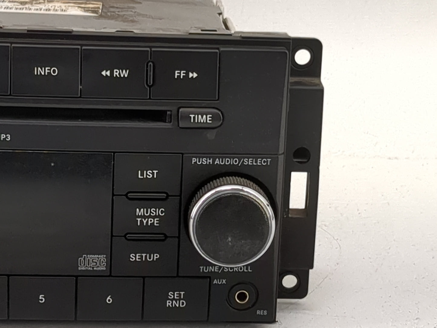 2008-2011 Dodge Nitro Radio AM FM Cd Player Receiver Replacement P/N:P05091117AC Fits Fits 2008 2009 2010 2011 OEM Used Auto