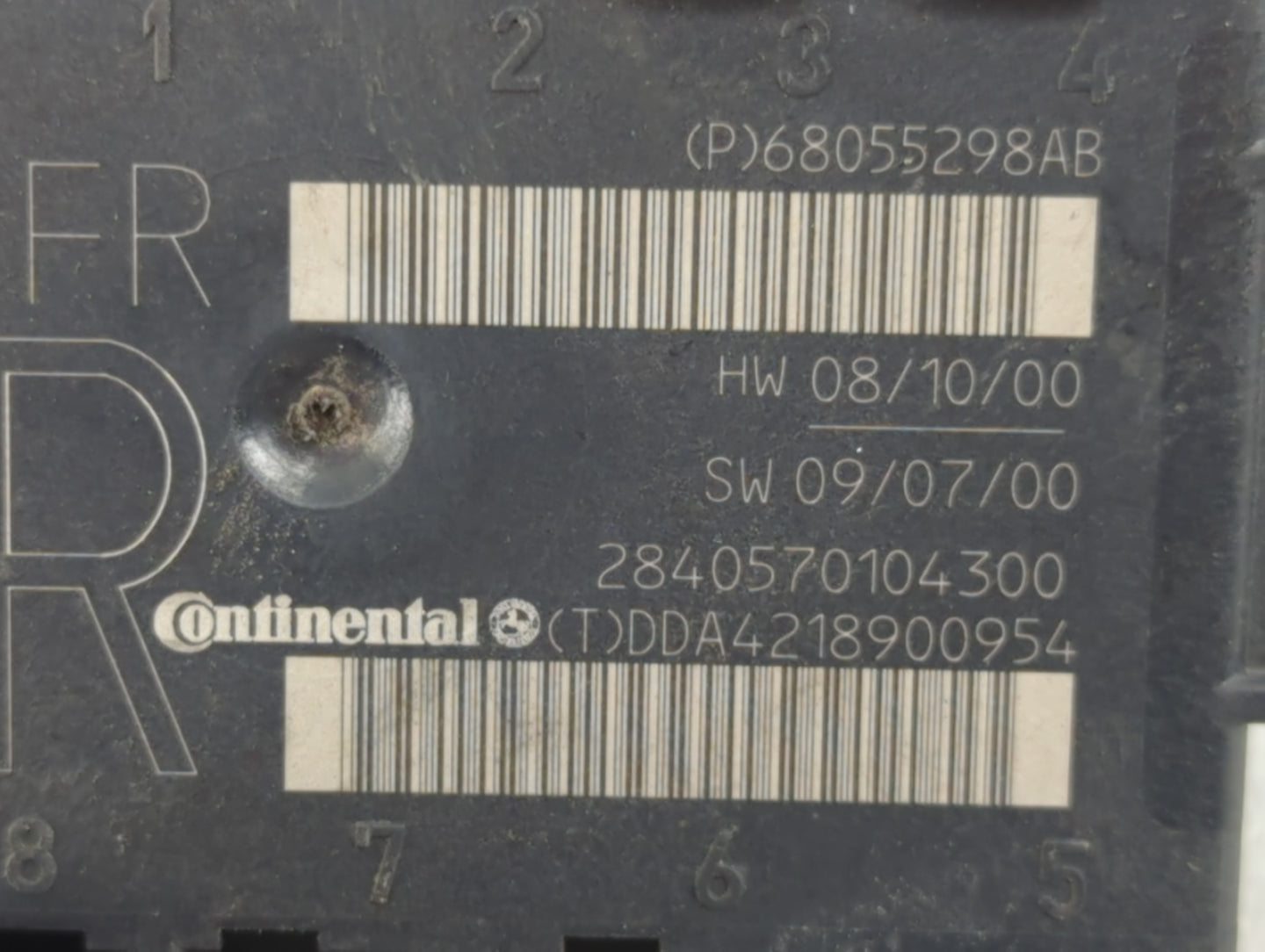 2010-2010 Dodge Ram 1500 Chassis Control Module Ccm Bcm Body Control - Oemusedautoparts1.com