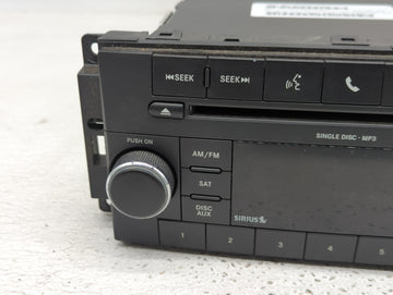 2009-2010 Dodge Ram 1500 Radio AM FM Cd Player Receiver Replacement P/N:05091117AC Fits Fits 2008 2009 2010 2011 OEM Used Auto Parts