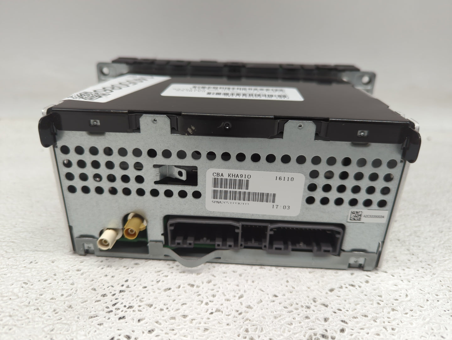 2009-2010 Dodge Ram 1500 Radio AM FM Cd Player Receiver Replacement P/N:05091117AC Fits Fits 2008 2009 2010 2011 OEM Used Au