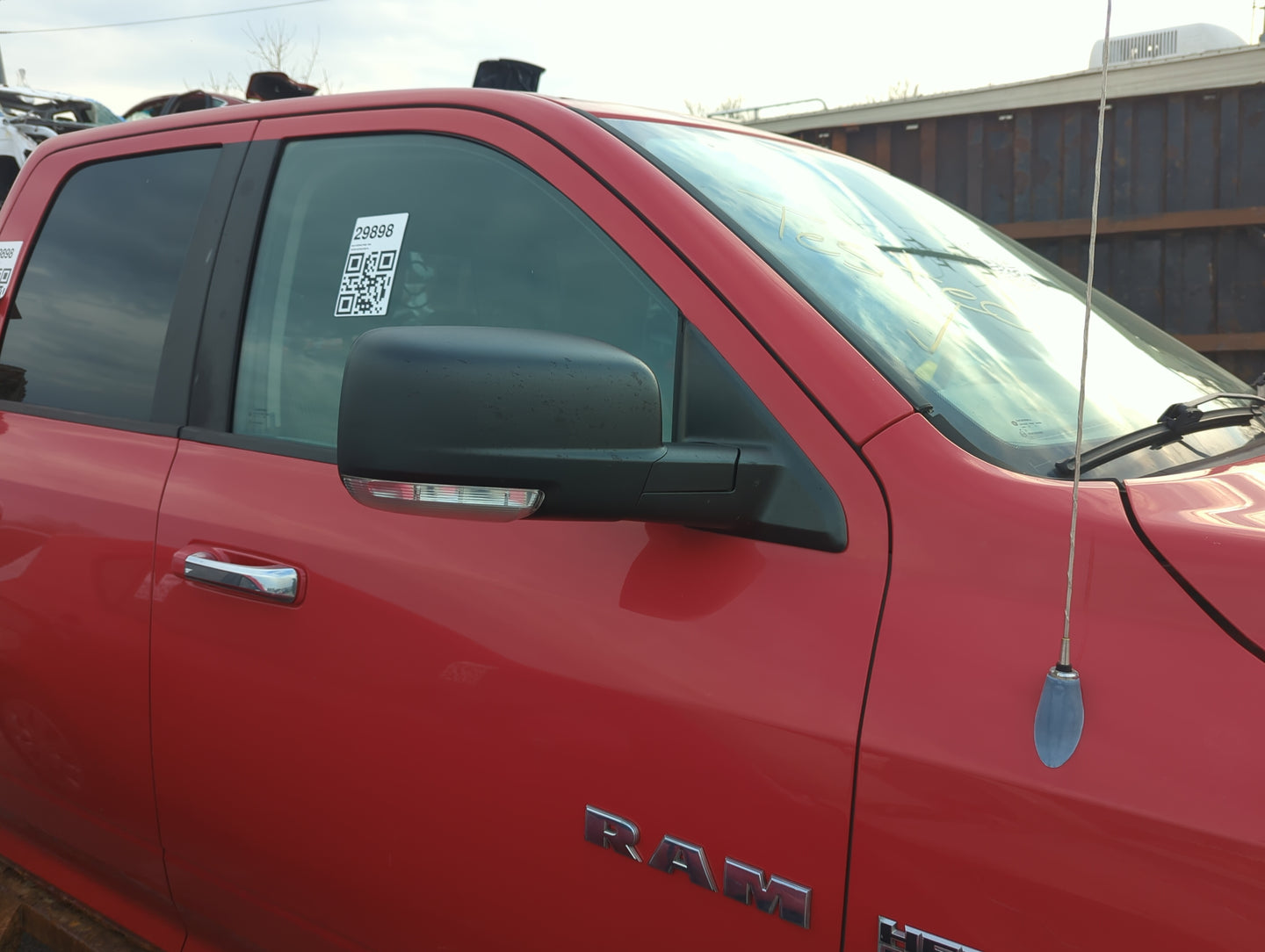2009 Dodge Ram 1500 Passenger Side View Mirror - Right Door Mirror OEM Used - Oemusedautoparts1.com