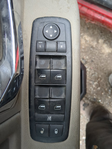 2010 Dodge Ram 1500 Master Power Window Switch Replacement Driver Side Left Fits OEM Used Auto Parts - Oemusedautoparts1.com