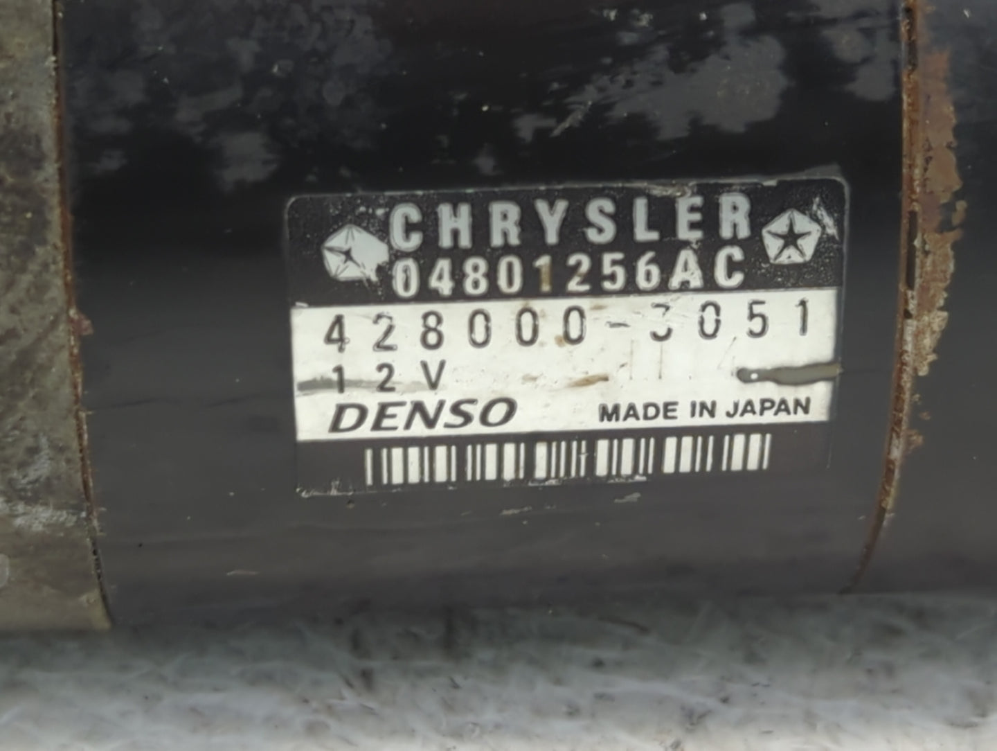 2006-2008 Dodge Ram 1500 Car Starter Motor Solenoid OEM P/N:428000-3051 Fits Fits 2006 2007 2008 2009 2010 2011 2012 2013 OE