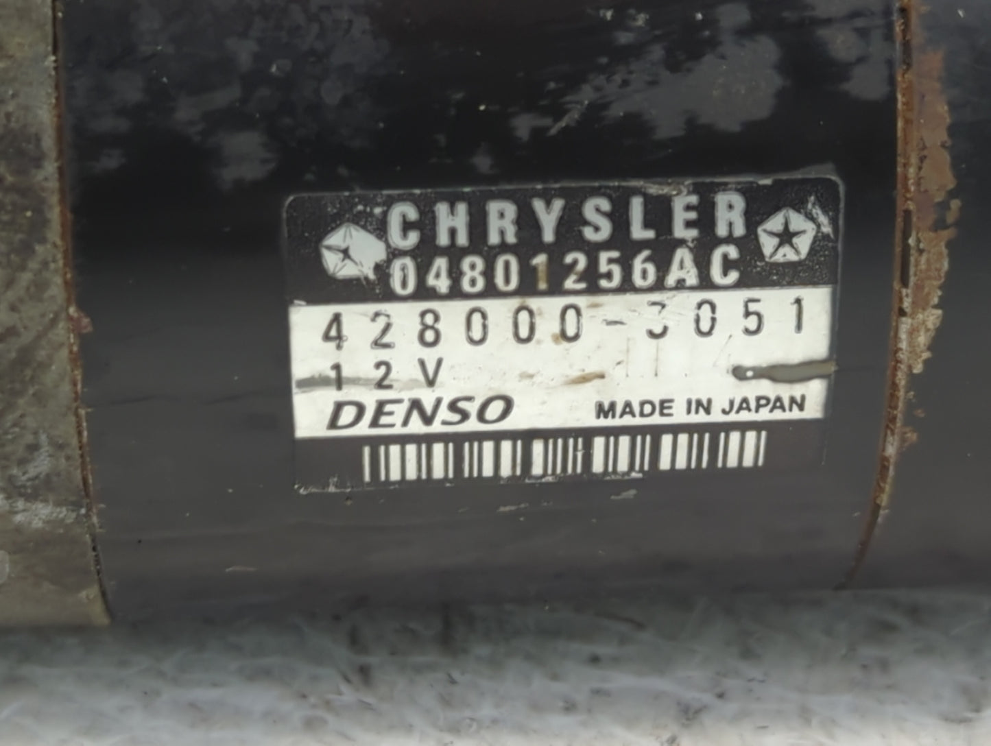 2006-2008 Dodge Ram 1500 Car Starter Motor Solenoid OEM P/N:428000-3051 Fits Fits 2006 2007 2008 2009 2010 2011 2012 2013 OE