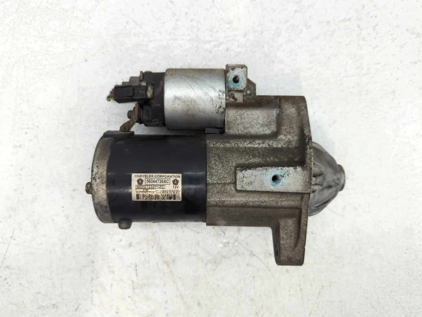 2010 Dodge Ram 1500 Car Starter Motor Solenoid OEM P/N:56044736AC 800-228-9672 Fits OEM Used Auto Parts - Oemusedautoparts1.