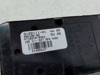 2010 Fob Case Bmw Master Power Window Switch Replacement Driver Side Left P/N:9122111-01 MT51410-0206 Fits OEM Used Auto Par