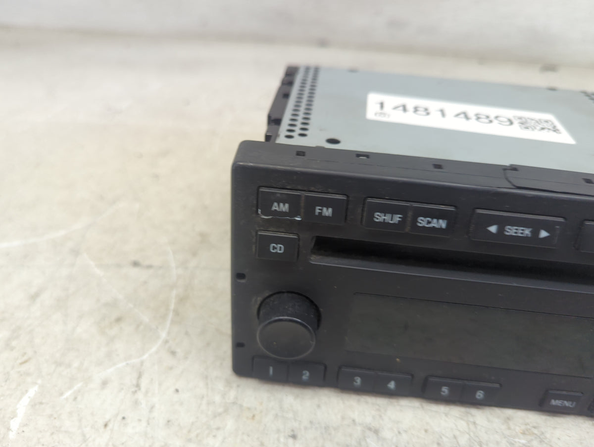 2006-2010 Ford Crown Victoria Radio AM FM Cd Player Receiver Replacement P/N:7W7T-18C869-AA 7W7T-18C808-AA Fits OEM Used Aut