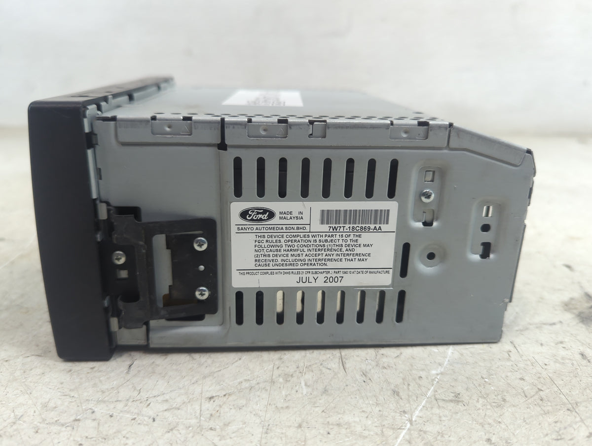 2006-2010 Ford Crown Victoria Radio AM FM Cd Player Receiver Replacement P/N:7W7T-18C869-AA 7W7T-18C808-AA Fits OEM Used Aut