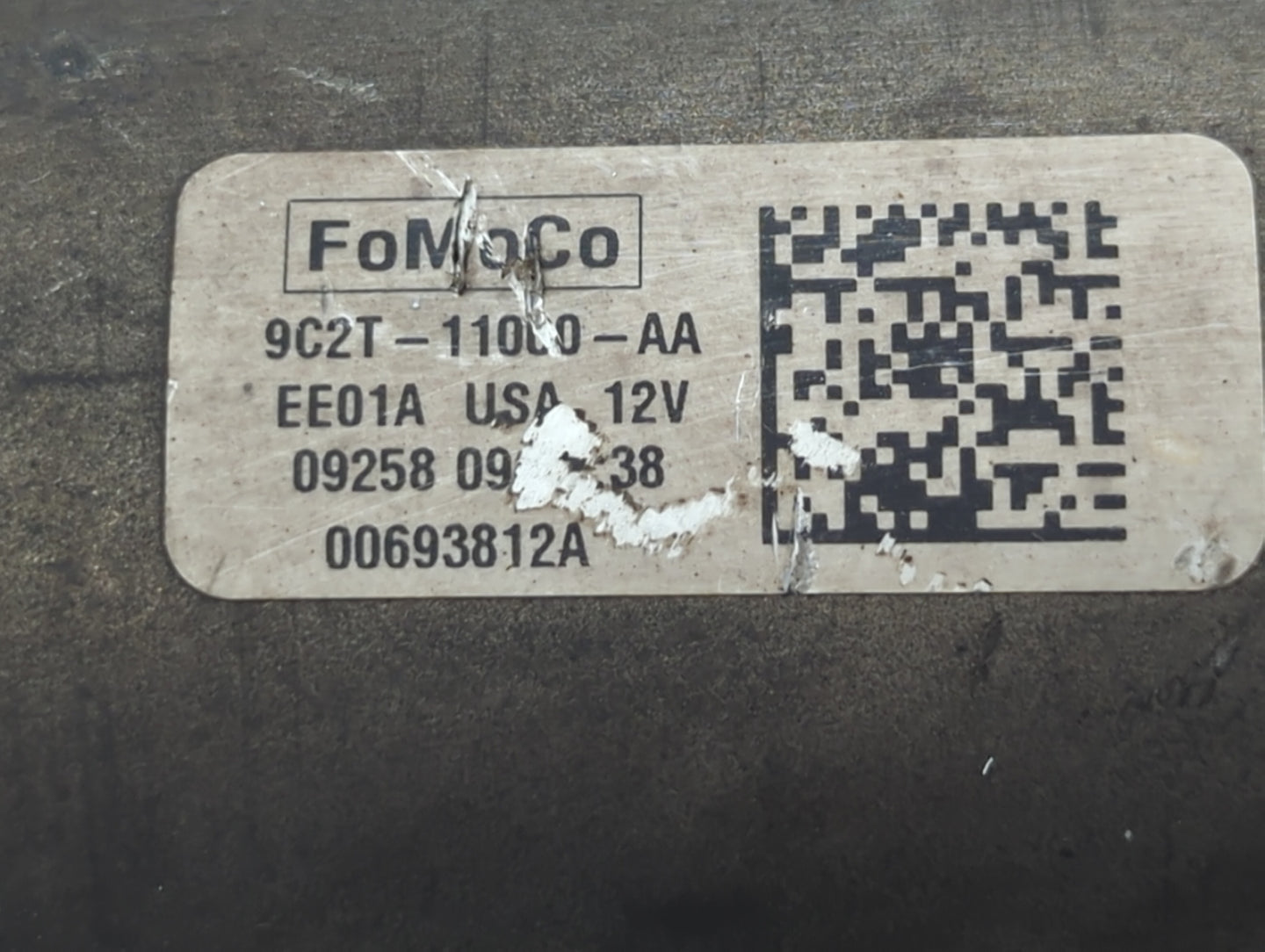2009-2011 Ford Crown Victoria Car Starter Motor Solenoid OEM P/N:9C2T-11000-AA Fits OEM Used Auto Parts - Oemusedautoparts1.