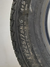 Used Tire LT225/75R16 MASTERCRAFT COURSER LTR 115R - Tread Depth 7/32 - Oemusedautoparts1.com