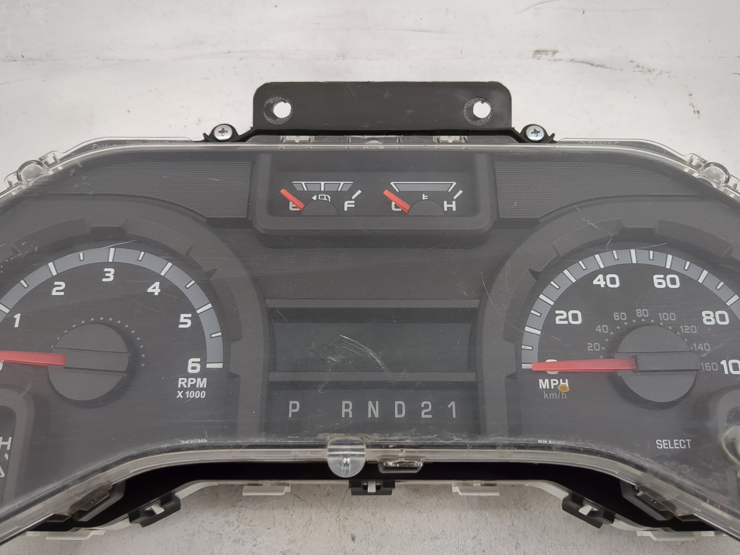 2010 Ford E-150 Instrument Cluster Speedometer Gauges P/N:TN157550-0963 AC2T-10849-AD Miles: Fits OEM Used Auto Parts - Oemu