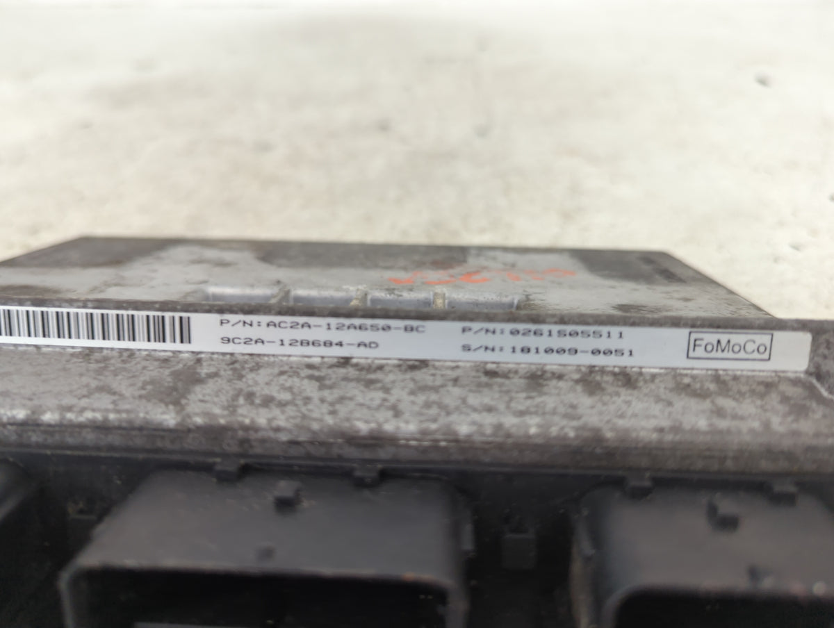 2010 Ford E150 PCM Engine Control Computer ECU ECM PCU OEM P/N:AC2A-12A650-BC 0261S05511, 9C2A-12B684-AD Fits Fits 2009 2011