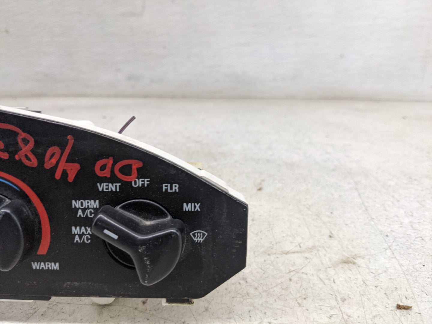 2010 Ford E350 Climate Control Module Temperature AC/Heater Replacement Fits OEM Used Auto Parts - Oemusedautoparts1.com