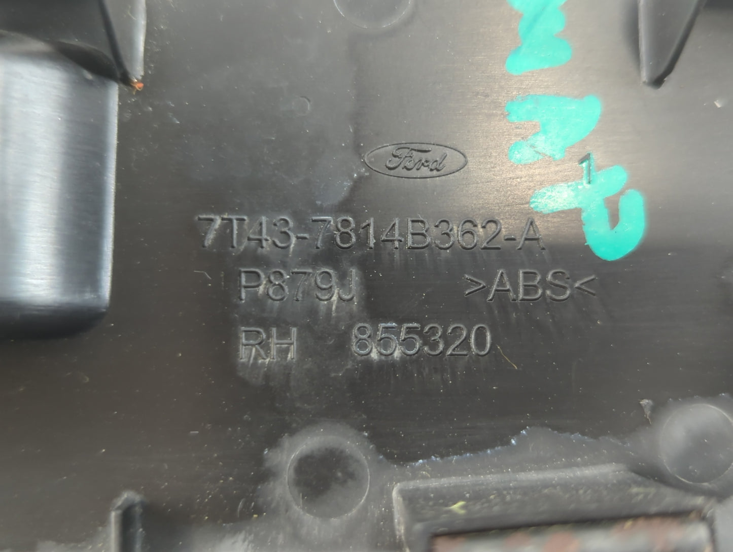 2008-2010 Ford Edge Master Power Window Switch Replacement Driver Side Left P/N:7T43-7814B362-A Fits OEM Used Auto Parts - O