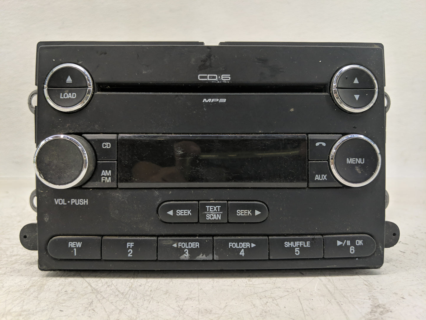 2010 Ford Edge Radio AM FM Cd Player Receiver Replacement P/N:8T4T-18C815-FF 28234385 Fits OEM Used Auto Parts - Oemusedauto