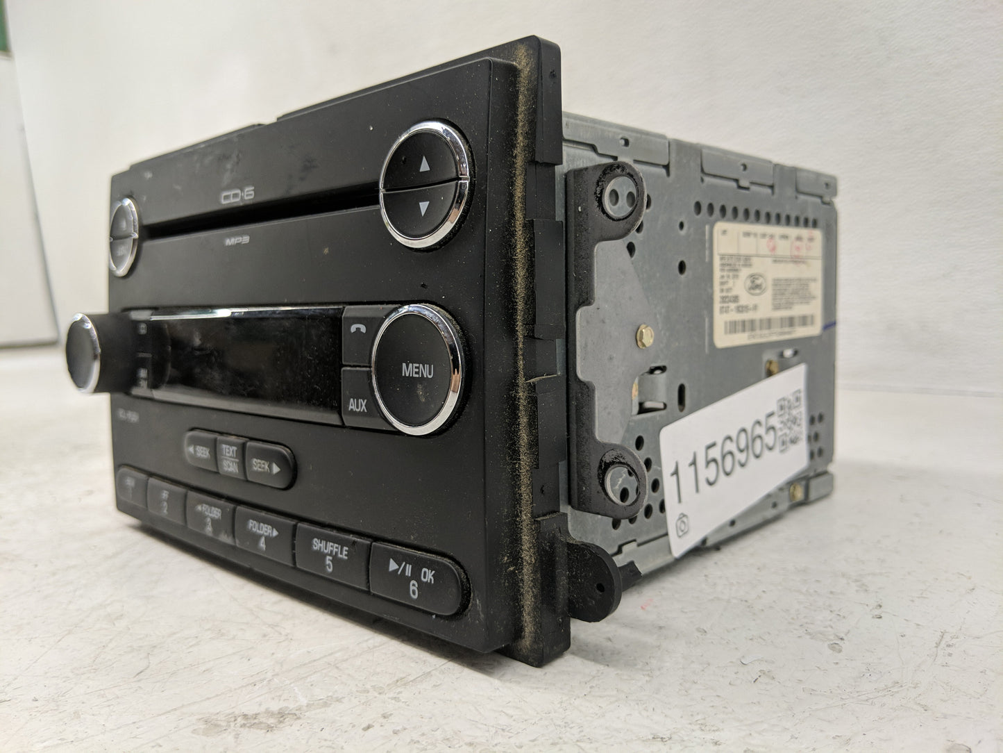 2010 Ford Edge Radio AM FM Cd Player Receiver Replacement P/N:8T4T-18C815-FF 28234385 Fits OEM Used Auto Parts - Oemusedauto