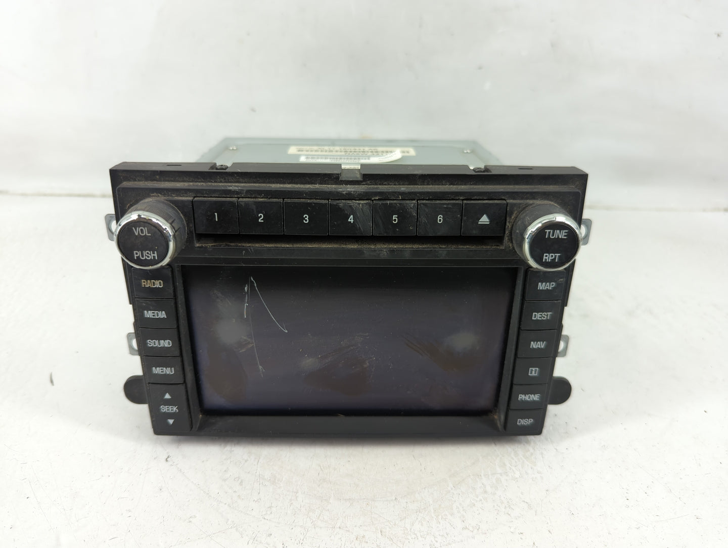 2010 Ford Edge Radio AM FM Cd Player Receiver Replacement P/N:UQW1911 NA6W-4211GB Fits Fits 2009 OEM Used Auto Parts - Oemus